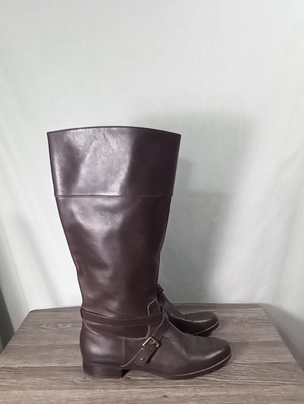 Lauren Ralph Lauren Brown Leather Sahara Riding Boots Size 11B